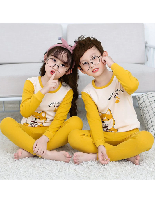 Happy Growth Cat Kids wear