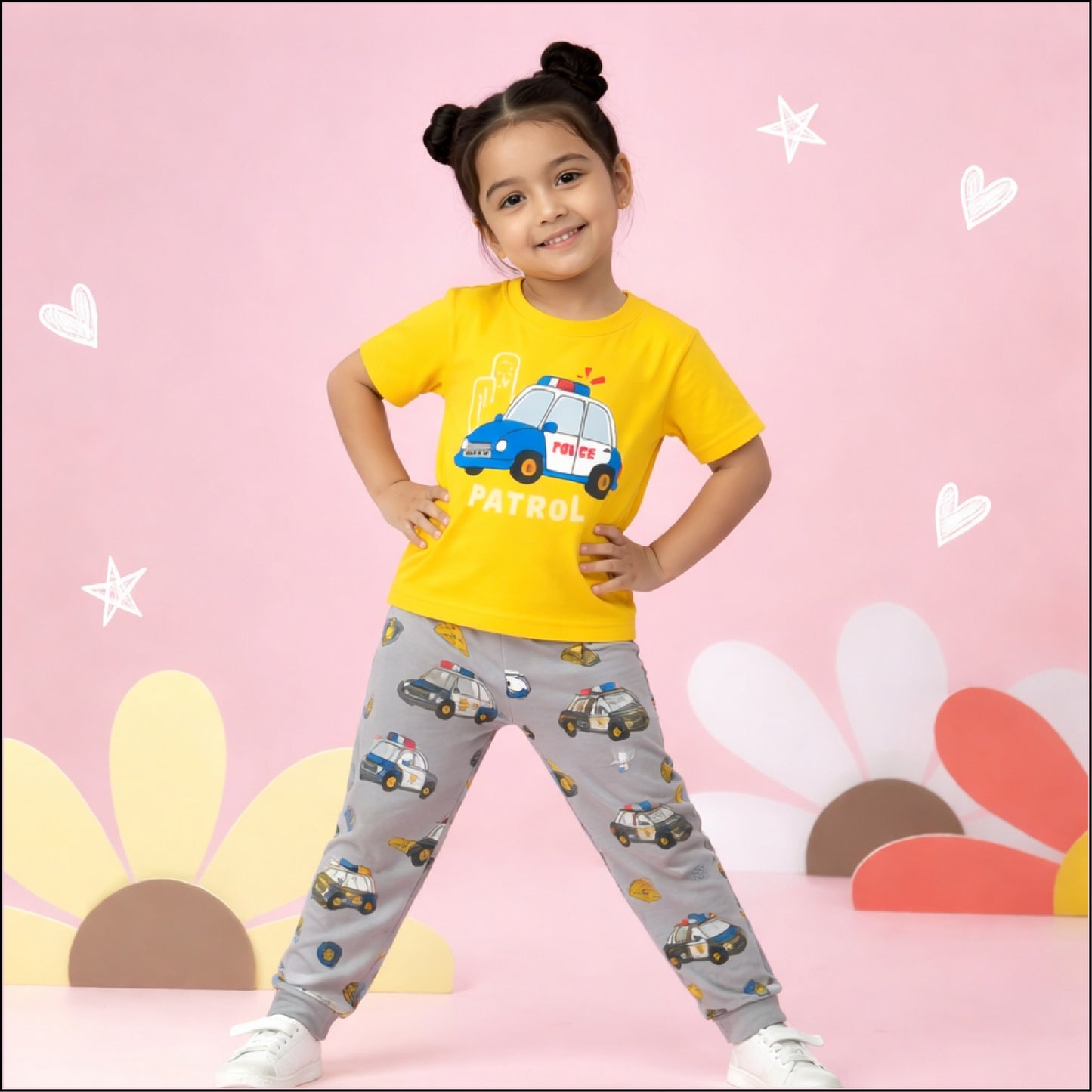 Police Patrol Kids Pajama Set