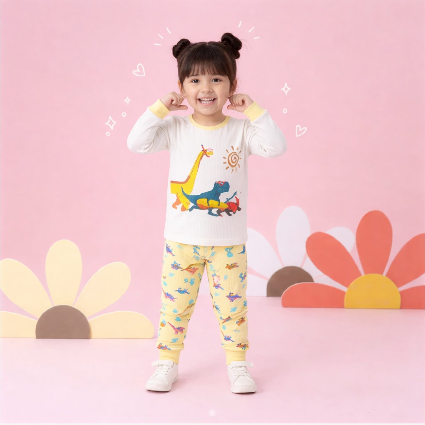 Dinosaur Pajama Set for Kids
