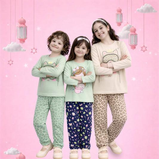 Adorable Kids Printed Nightwear
