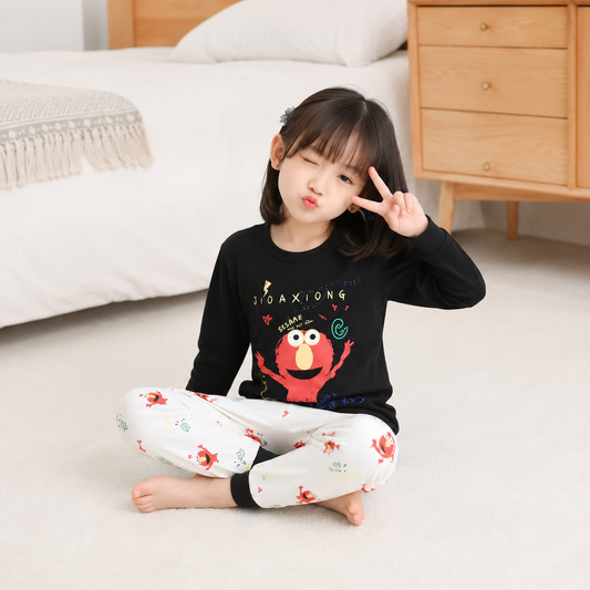 Cookie Monster Printed Kids Wear
