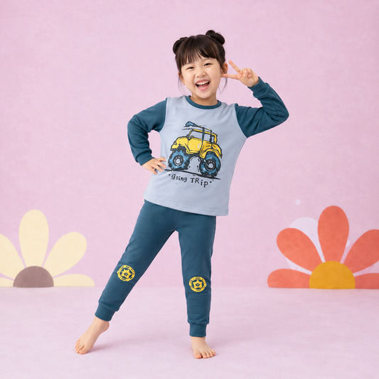 Road Trip Jeep Print Co-Ord Set