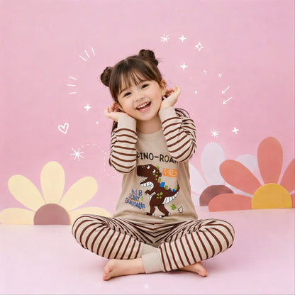 Dino-Roar Kids Pajama Set