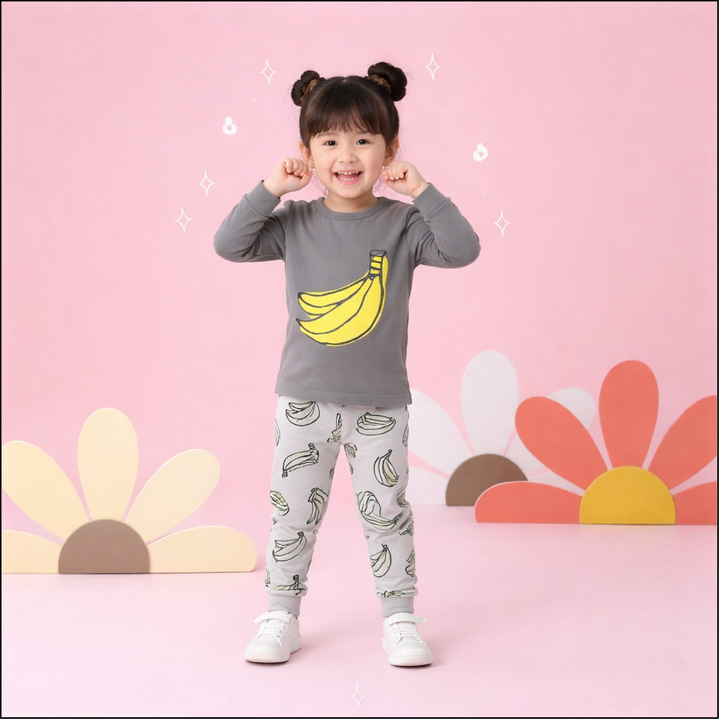 Banana Pajama Set for Kids