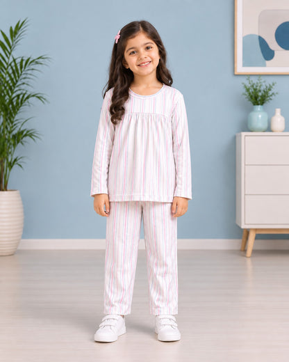 Pastel Stripe Co-Ord Set