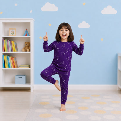 Moon & Stars Kids Pajama Set