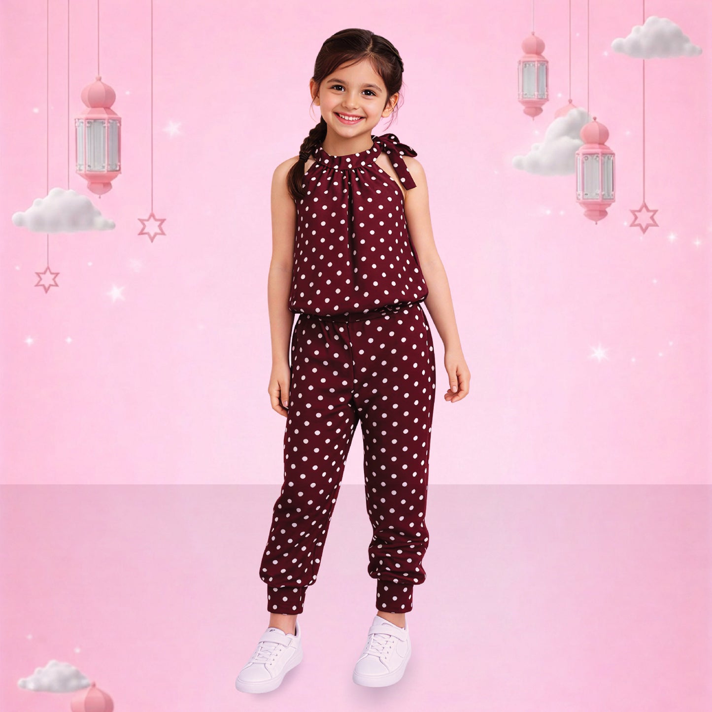 Polka Charm Kids CoOrd Set