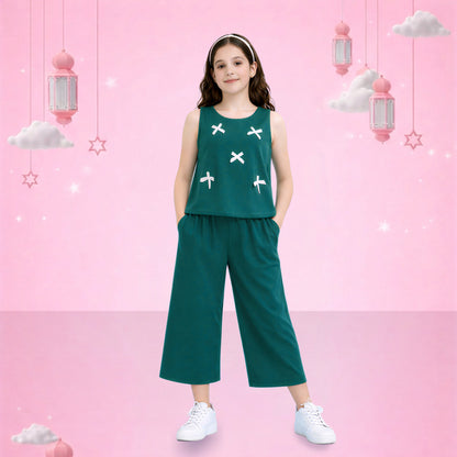 Emerald Bow Bliss CoOrd Set