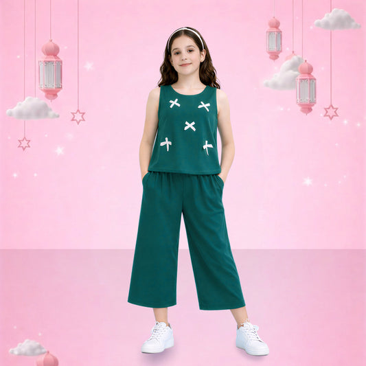 Emerald Bow Bliss CoOrd Set