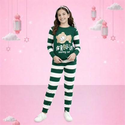 Green Stripe Set