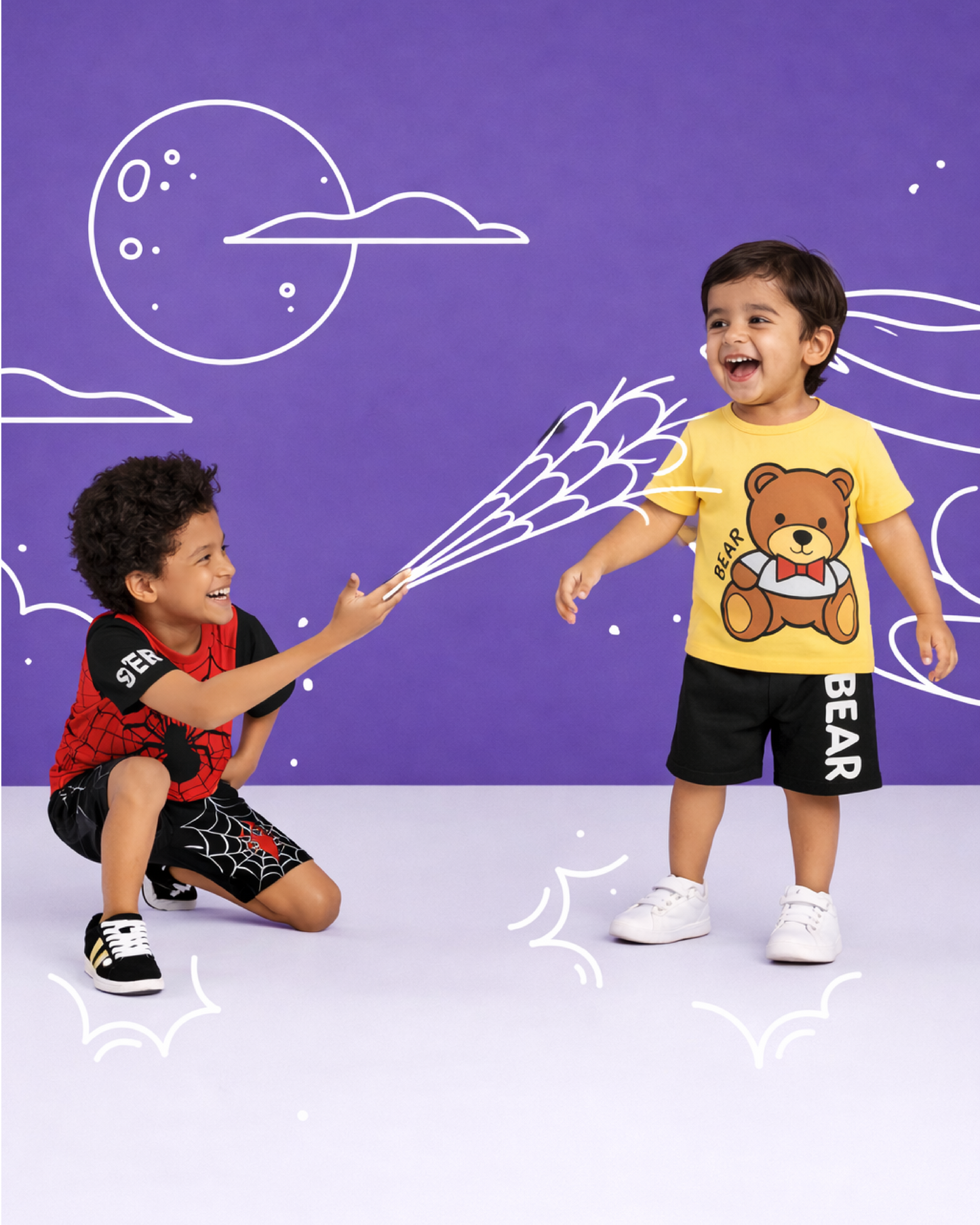 Kids Cotton T-Shirt & Shorts
